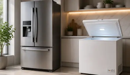 الثلاجات والديب فريزر
